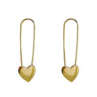 Brass Hoop Earring for woman nickel lead & cadmium free Sold By Pair