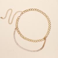 Tibetan Style Waist Chain, multilayer & Unisex, golden, nickel, lead & cadmium free, 15mm, Length:Approx 100 cm, Sold By PC
