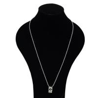 Titanstahl Halskette, unisex, keine, Länge ca. 45 cm, verkauft von PC