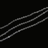 Iron Jewelry Chain, cross chain, silver color, Sold By m