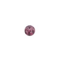 Perles de Murano Millefiori Slice  , Millefiori Lampwork, DIY & styles différents pour le choix, couleurs mélangées, 4-10mm, Vendu par 15.35 pouce brin