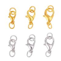 Zinc Alloy Lobster Clasp plated DIY nickel lead & cadmium free 10-14mm Sold By PC