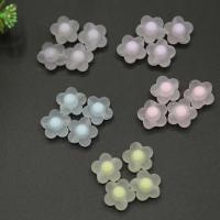 Bead in Bead Acrylic Beads, Flower, DIY & frosted, more colors for choice, 17x9mm, Sold By G