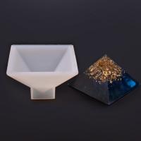 DIY Epoxy Mold Set, Silicone, Pyramidal, 95x95mm, Sold By PC