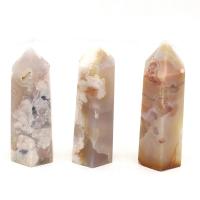 Cherry Blossom Agate Point Decoration mixed colors 80-90mmx25-30mm Sold By PC