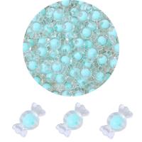 Perlen in Perlen Acrylperlen, Acryl, Bonbons, DIY & satiniert, keine, 17x9mm, ca. 50PCs/Tasche, verkauft von Tasche
