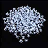 Akryl smycken pärlor, Plum Blossom, DIY, fler färger för val, 12mm, Ca 50PC/Bag, Säljs av Bag