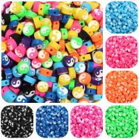 Polimero-Clay-Beads, argilla polimero, Cerchio, DIY, nessuno, 10mm, 30PC/borsa, Venduto da borsa