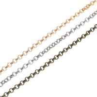 Soldered Iron Chain, oval chain, more colors for choice, Sold By m