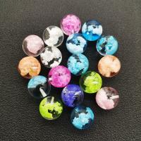 Resin Jewelry Beads, Round, epoxy gel, luminated, more colors for choice, 16mm, Sold By PC