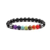 Gemstone Bracelets, handmade, different materials for choice & Unisex, mixed colors, Length:18-20 cm, Sold By PC