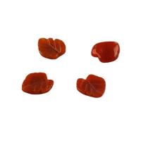 Gemstone Hair Accessories DIY Findings, Leaf, Carved, different materials for choice, more colors for choice, 15x17mm, Sold By PC