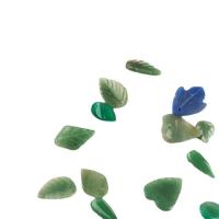 Aventurine Accessoires cheveux DIY de, avec aventurine bleue & aventurine vert & agate verte, gravé, styles différents pour le choix, plus de couleurs à choisir, Vendu par PC