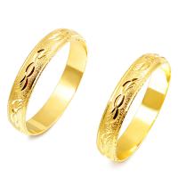 Brass Bangle, plated, for woman, golden, 12x60mm, Sold By PC