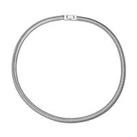 Titanium Steel Chain Necklace Unisex 8mm Length 55 cm Sold By PC