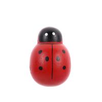 Schima Superba Cabochon, Ladybug, printing, DIY & different size for choice, red, Sold By PC