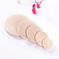 Wood Beads, Schima Superba, Flat Round, DIY & different size for choice, beige, Sold By PC