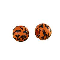 Wood Beads, Round, printing, DIY, more colors for choice, 16mm, Sold By PC