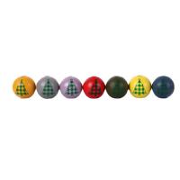 Perles en bois, Schima Superba, Rond, impression, DIY, plus de couleurs à choisir, 16mm, Vendu par PC