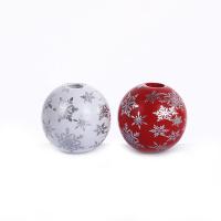 Schima Superba Beads, Round, printing, DIY, more colors for choice, 16mm, Sold By PC