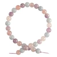 Lavendel Perle, rund, DIY & verschiedene Größen vorhanden, gemischte Farben, verkauft per ca. 15.35 ZollInch Strang