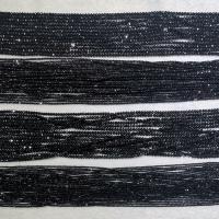 Черный-Спинель Бусины, Счеты, DIY & разный размер для выбора & граненый, черный, Продан через Приблизительно 14.96 дюймовый Strand