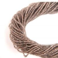 Natural Smoky Quartz Beads Round DIY & faceted mixed colors Sold Per Approx 15.35 Inch Strand