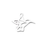 Stainless Steel Animal Pendants, 304 Stainless Steel, Bird, Vacuum Ion Plating, DIY, more colors for choice, 16.70x20.50mm, Sold By PC