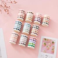 Decorative Tape, Paper, sticky, more colors for choice, 60mm, 3m/Spool, Sold By Spool