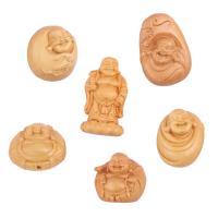 Boxwood Pendant Buddha Carved DIY Sold By PC