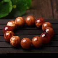 Amber Bracelet Round Unisex 20mm Approx 5mm Sold Per 7.09 Inch Strand