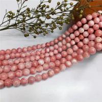 Persian Jade Beads Round polished DIY pink Sold By Strand