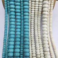 Turquoise Beads, Abacus, polished, DIY & different size for choice, more colors for choice, Sold By Strand