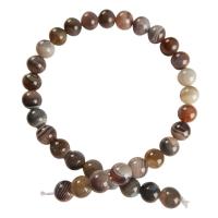 Natürliche Botswana Achat Perlen, rund, DIY & verschiedene Größen vorhanden, gemischte Farben, verkauft per ca. 15.35 ZollInch Strang