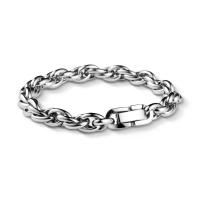 Stainless Steel Jewelry Bracelet 304 Stainless Steel Vacuum Plating Unisex silver color Sold By PC