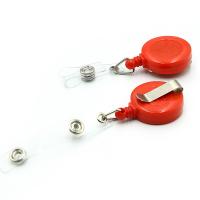 ABS Plastic Easy Pulling Buckle, Round, retractable, more colors for choice, 90-600mm, 32mm, Sold By PC