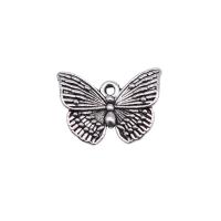 Zinc Alloy Animal Pendants Butterfly plated Sold By PC