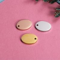 Stainless Steel Tag Charm 304 Stainless Steel Vacuum Ion Plating fashion jewelry & DIY Sold By PC