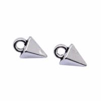 Zinc Alloy Pendants Conical silver color plated fashion jewelry silver color nickel lead & cadmium free Sold By PC
