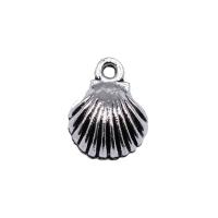 Zinc Alloy Animal Pendants Shell silver color plated fashion jewelry silver color nickel lead & cadmium free Sold By PC