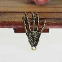 Tibetan Style Pendants, antique bronze color plated, DIY, nickel, lead & cadmium free, 40x20mm, Sold By PC