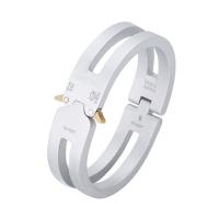 Alliage d'aluminium bracelet ordinaire, unisexe & styles différents pour le choix, 160mm, 4mm, Diamètre intérieur:Environ 61.5mm, Vendu par PC