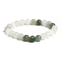 Pulseras de piedras preciosas, diverso tamaño para la opción & para mujer, verde, Vendido por UD