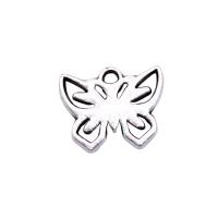 Tibetan Style Animal Pendants, Butterfly, plated, more colors for choice, 12x10mm, Sold By PC