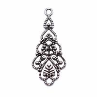 Tibetan Style Pendants, plated, more colors for choice, 42x14mm, Sold By PC