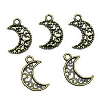 Zinc Alloy Moon Pendants plated Sold By PC