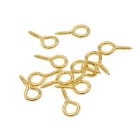 Brass Hooks Eye Screws Nail, more colors for choice, Sold By Bag
