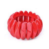 Resin Bracelets, Donut, vintage & for woman, more colors for choice, 43mm, Sold By PC