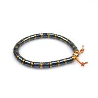 Hematite Bracelet, Unisex, more colors for choice, 8mm, Length:Approx 7.87 Inch, Sold By PC