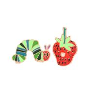 Zinc Alloy Brooches Cartoon stoving varnish Unisex & enamel mixed colors Sold By PC